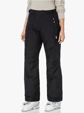 Spyder Womens Women's Winner Gore-tex Ski Pant Tailored Fit black size 10